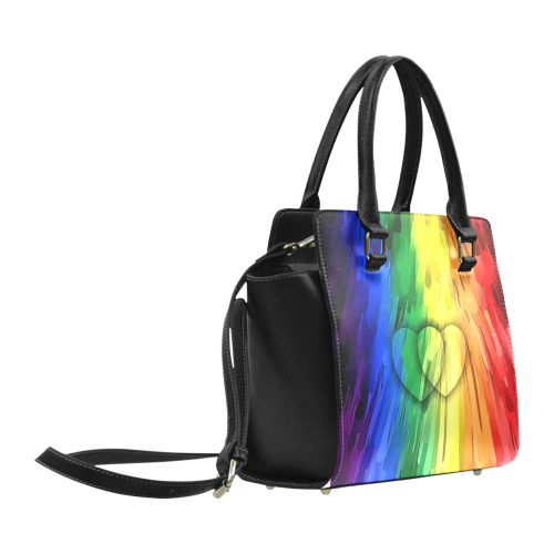 Pride Colors by Nico Bielow Classic Shoulder Handbag (Model 1653)