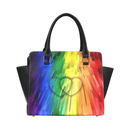 Pride Colors by Nico Bielow Classic Shoulder Handbag (Model 1653)