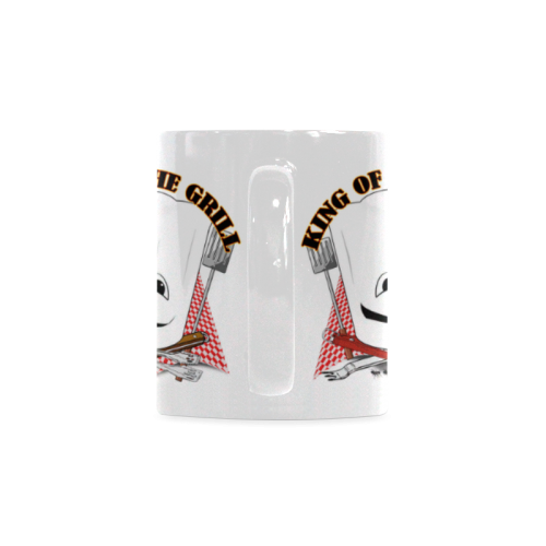 King of the Grill - Grill Master White Mug(11OZ)