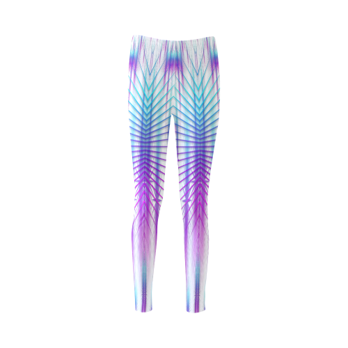 Star fall in rainbow landscape Cassandra Women's Leggings (Model L01)