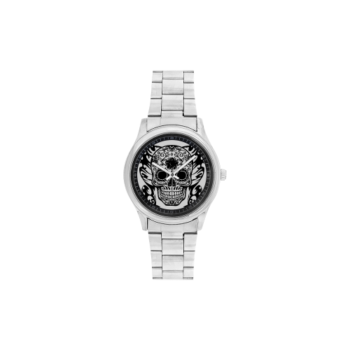 SKULL FILIGRAN Men's Stainless Steel Watch(Model 104)