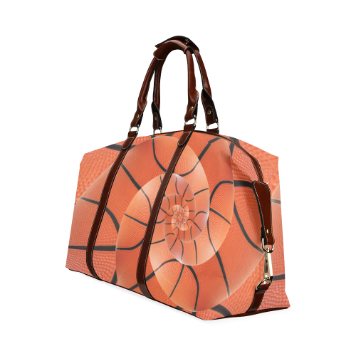 Basketball Spiral Droste Classic Travel Bag (Model 1643)