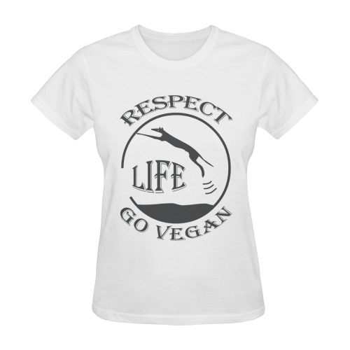 RESPECT LIFE Sunny Women's T-shirt (Model T05)