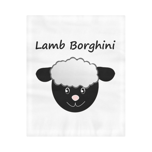 Lamb Borghini Duvet Cover 86"x70" ( All-over-print)