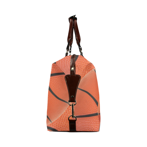 Basketball Spiral Droste Classic Travel Bag (Model 1643)