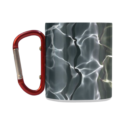 Abstract Wavy Mesh Classic Insulated Mug(10.3OZ)