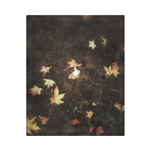 Fallen Leaves Duvet Cover 86"x70" ( All-over-print)