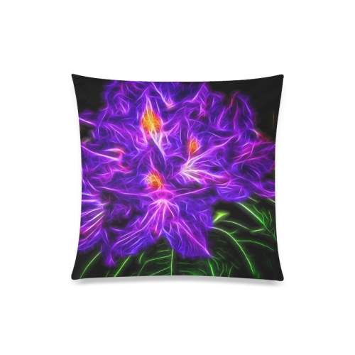 Rhododendron Topaz Custom Zippered Pillow Case 20"x20"(Twin Sides)