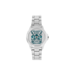 SKULL DESTINATION Unisex Stainless Steel Watch(Model 103)