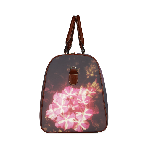 Little Pink Stars Waterproof Travel Bag/Small (Model 1639)