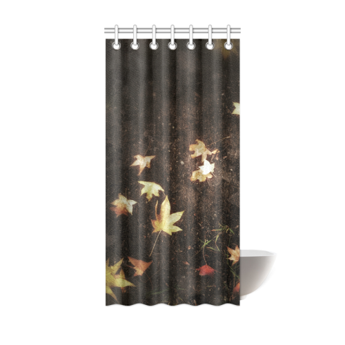 Fallen Leaves Shower Curtain 36"x72"