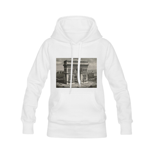 L'Arc de Triomphe 1943 Women's Classic Hoodies (Model H07)