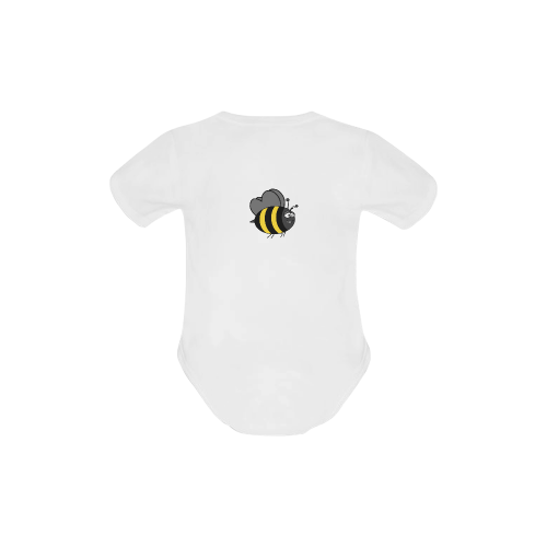 Crazy Bee Baby Powder Organic Short Sleeve One Piece (Model T28)