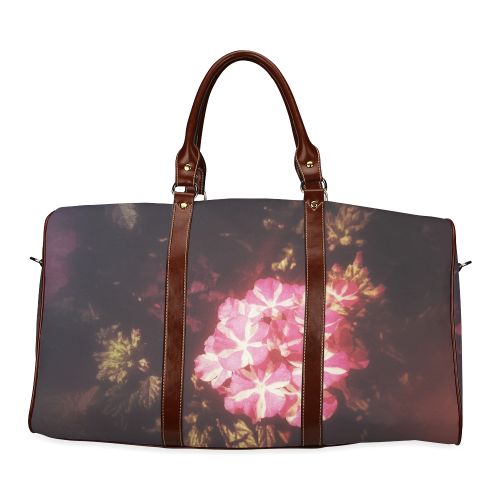 Little Pink Stars Waterproof Travel Bag/Small (Model 1639)