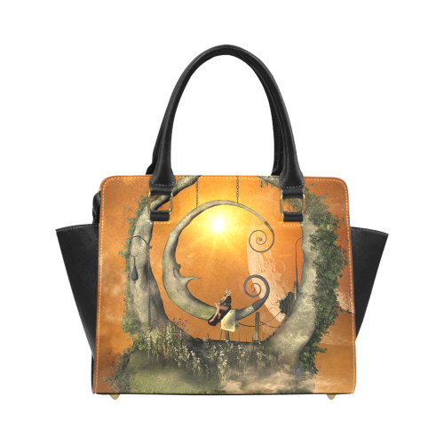 The moon Classic Shoulder Handbag (Model 1653)