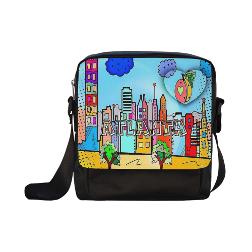 Atlanta by Nico Bielow Crossbody Nylon Bags (Model 1633)