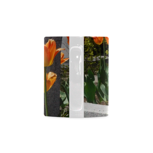tulipes orange White Mug(11OZ)
