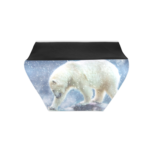 A polar bear at the water Clutch Bag (Model 1630)