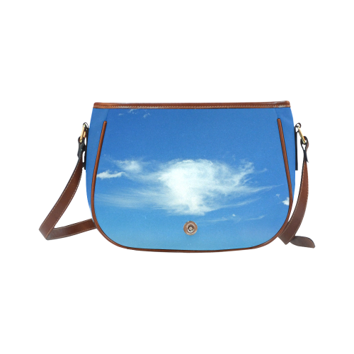 Summer Clouds Saddle Bag/Large (Model 1649)