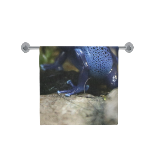 Blue Poison Arrow Frog Bath Towel 30"x56"