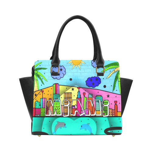 Miami by Nico Bielow Classic Shoulder Handbag (Model 1653)