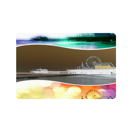 Santa Monica Pier Tricolor