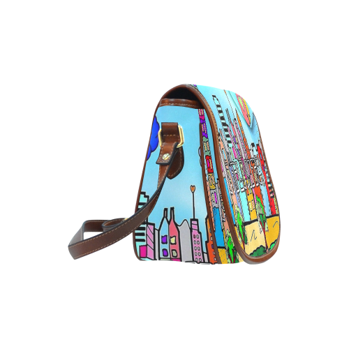 Atlanta by Nico Bielow Saddle Bag/Small (Model 1649) Full Customization