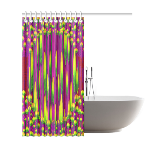 Tulips On Fire Shower Curtain 69"x72"