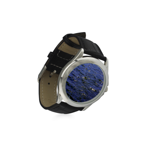 Blues Women's Classic Leather Strap Watch(Model 203)