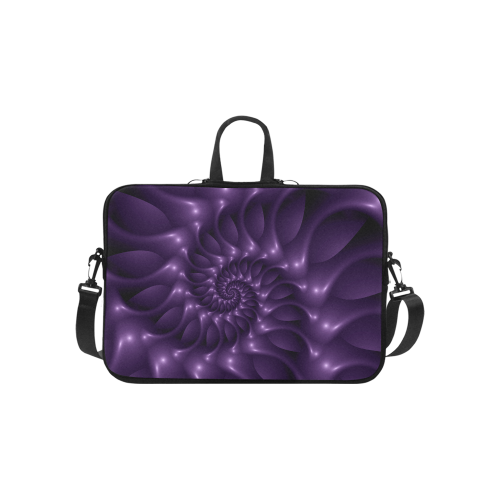 Glossy Purple Spiral Fractal Macbook Pro 13''