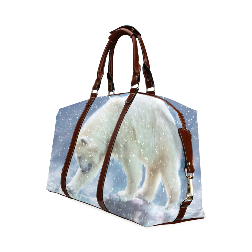 A polar bear at the water Classic Travel Bag (Model 1643)