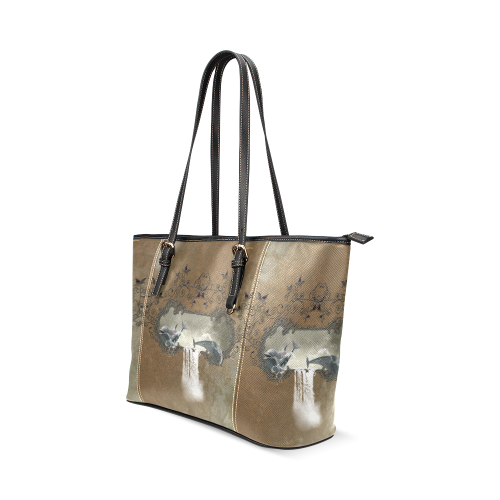 Dolphin Leather Tote Bag/Large (Model 1640)