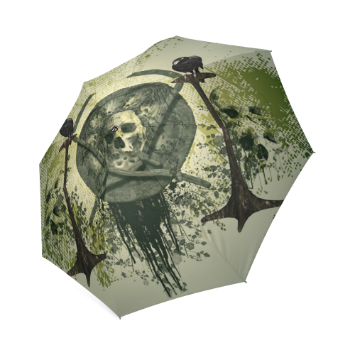 Awesome skulls Foldable Umbrella (Model U01)