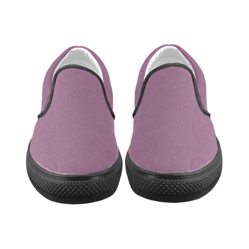 Amethyst Men's Unusual Slip-on Canvas Shoes (Model 019)