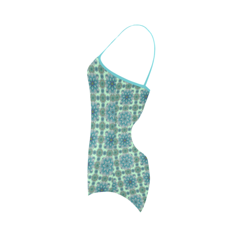 Happiness Turquoise Strap Swimsuit ( Model S05)