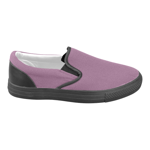 Amethyst Men's Unusual Slip-on Canvas Shoes (Model 019)