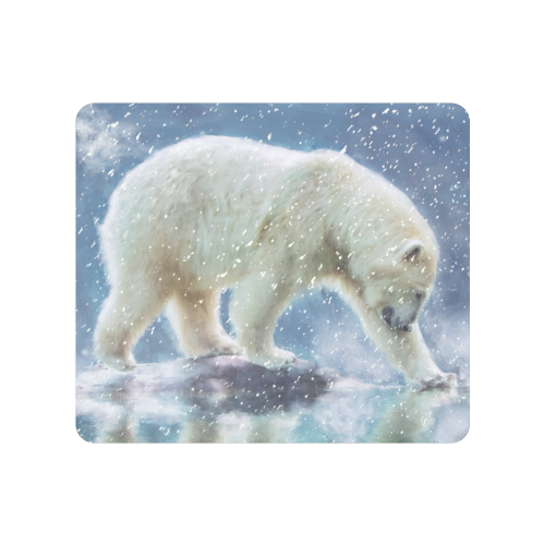 A polar bear at the water Men's Clutch Purse （Model 1638）