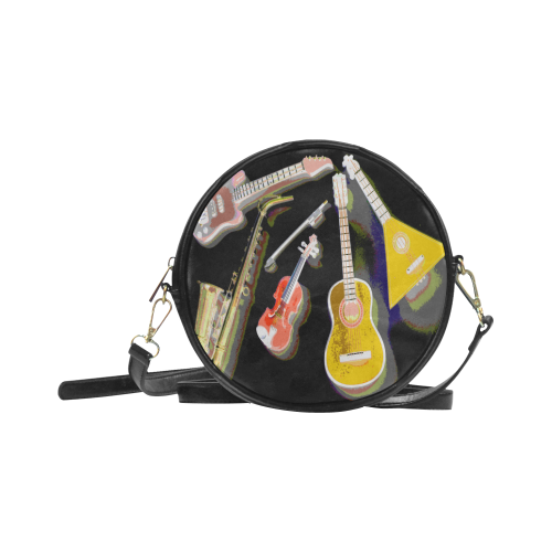 Music Round Sling Bag (Model 1647)