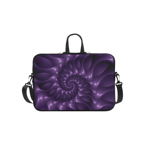 Glossy Purple Spiral Fractal Macbook Pro 13''