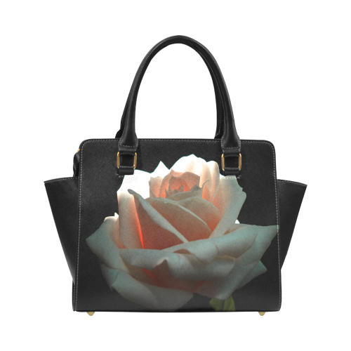 A Beautiful Rose Classic Shoulder Handbag (Model 1653)