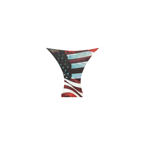 A abstract waving usa flag Custom Bikini Swimsuit