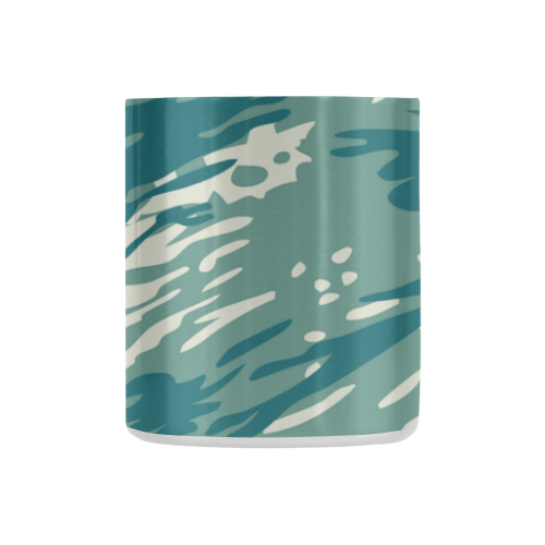 Blue and Green Camo Classic Insulated Mug(10.3OZ)