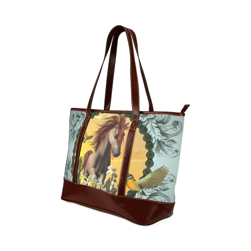 Wonderful horse Tote Handbag (Model 1642)