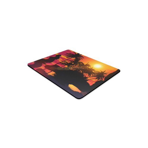 Wonderful sunset Rectangle Mousepad