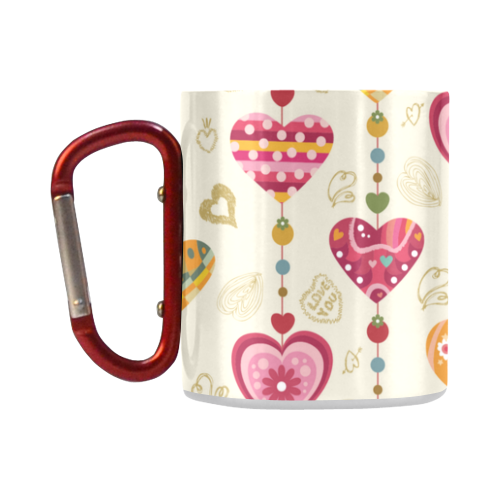 Cheerful Hearts Classic Insulated Mug(10.3OZ)