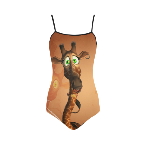 Funny giraffe Strap Swimsuit ( Model S05)