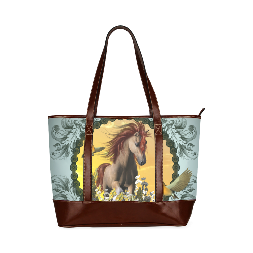 Wonderful horse Tote Handbag (Model 1642)