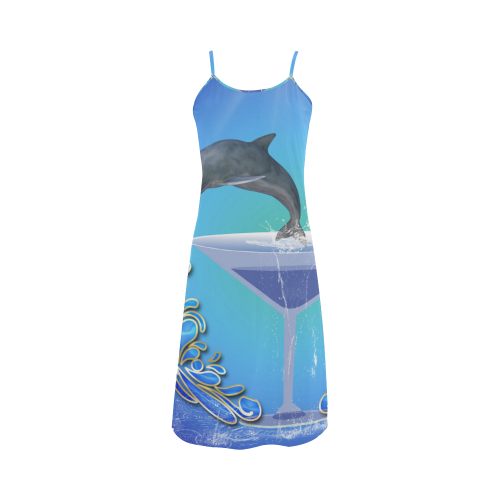 Dolphin Alcestis Slip Dress (Model D05)
