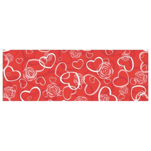 Hearts and Roses Red Classic Insulated Mug(10.3OZ)