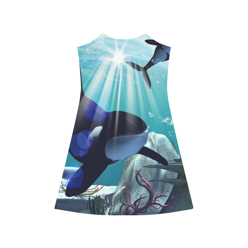 Awesome orca Alcestis Slip Dress (Model D05)